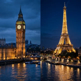 European Capitals Highlights (London & Paris)