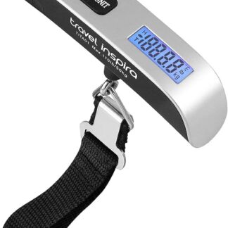 travel inspira Digital Luggage Scale, 110 lb Capacity