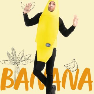 Spooktacular Creations Appealing Banana Costume Adult, Medium