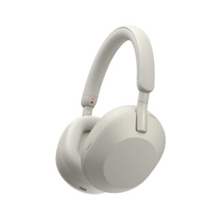Sony WH-1000XM5 Wireless Noise Canceling Headphones (Silver)