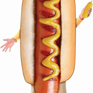 Seasons Halloween Hot Dog Costume Cosplay for Adult, One Size
