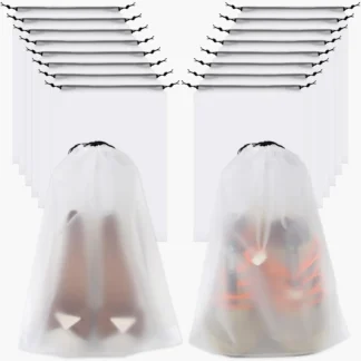 Vivinin 18 Pack Shoe Bags - 11.8in x 15.7in, Storage Bags for Packing
