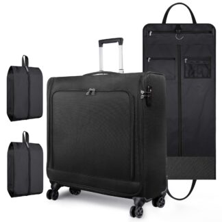Bukere Rolling Garment Bag 3-in-1 with Detachable Trolley