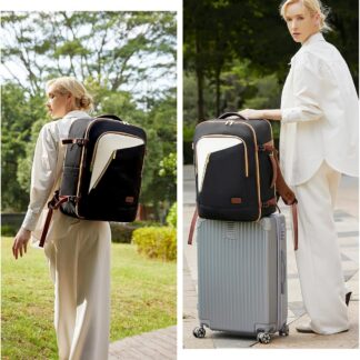 LOVEVOOK 50L Rolling Backpack with Wheels