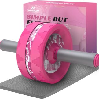 VINSGUIR Ab Roller Wheel, Abs & Core Workout Equipment for Home Gym with Knee Pad
