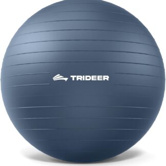 Trideer Yoga Ball for Exercise, Pilates, Core & Balance Training, Quick Pump Included