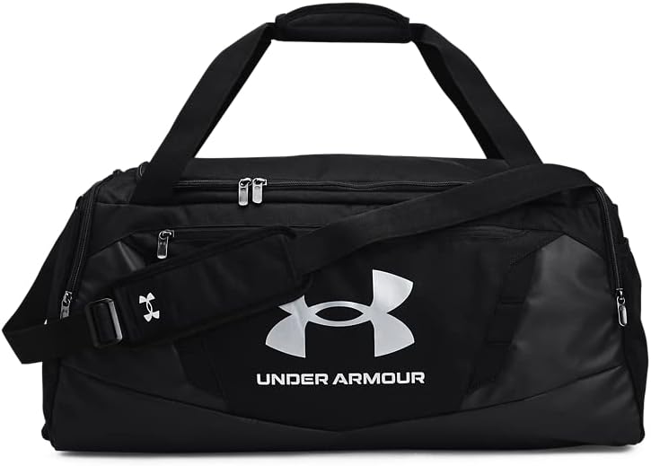 Under Armour Undeniable 5.0 Duffle (Black/Metallic Silver, Medium 58L)