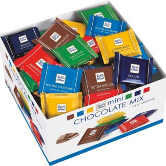 Ritter Sport Mini Chocolate Bars Variety Pack, 84 Count