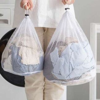2pcs Travel Laundry Bag (Large, Drawstring)