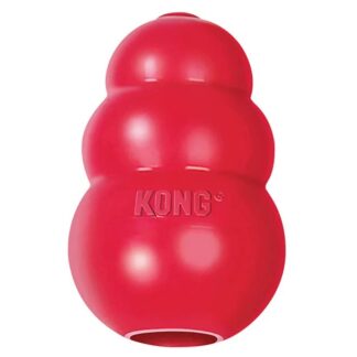 KONG Classic Dog Toy, Medium, Red