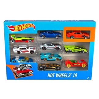 Hot Wheels Set of 10 1:64 Scale Cars (Amazon Exclusive)