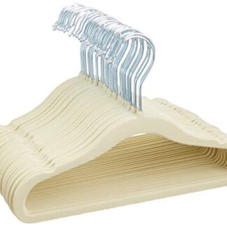 Amazon Basics Slim Velvet Hangers, 30-Pack