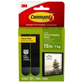Command Large Picture Hanging Strips, 12-Pair Value Pack