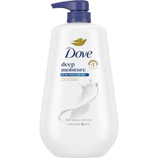Dove Deep Moisture Body Wash with Pump, 30.6 oz