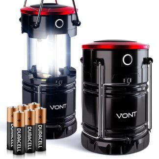 Vont LED Camping Lantern, 2-Pack