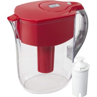 Brita Grand 10-Cup Water Filter Pitcher, Black