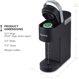 Keurig K-Mini Single Serve K-Cup Pod Coffee Maker, Black