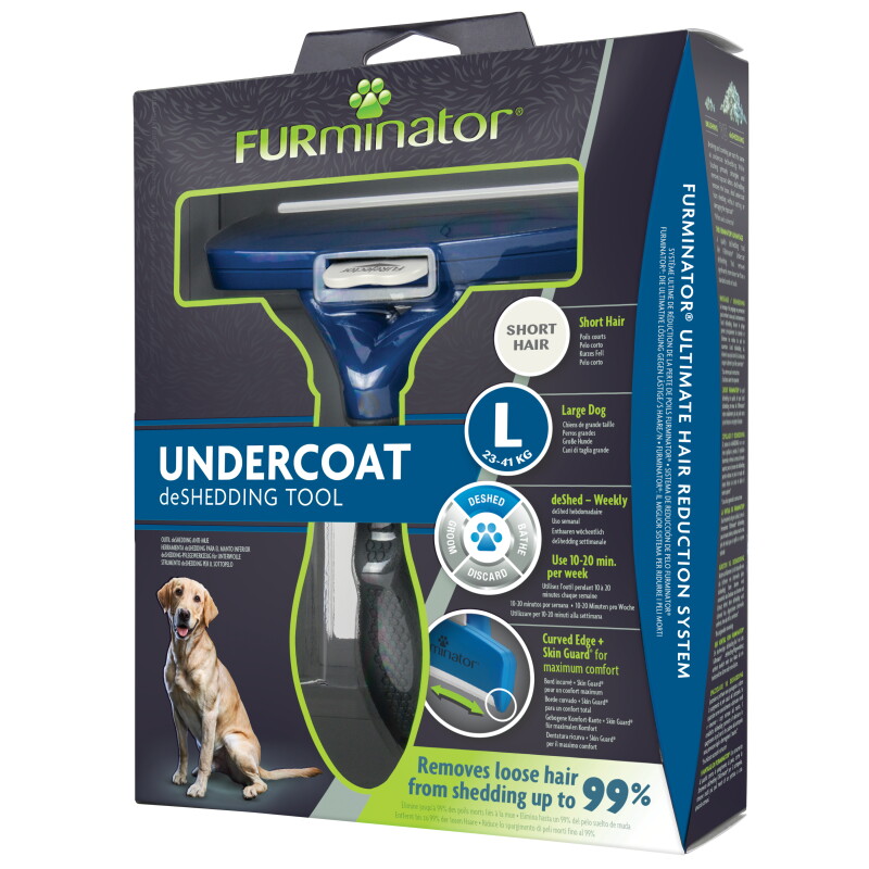 FURminator Undercoat deShedding Tool, Large Dog, Short Hair