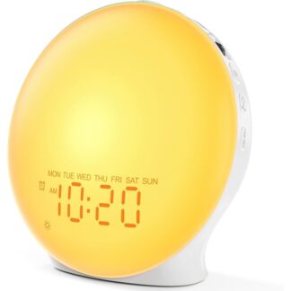 JALL Wake-Up Light Sunrise Alarm Clock