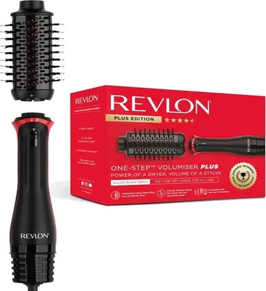 REVLON One-Step Volumizer PLUS Hair Dryer and Styler, Black