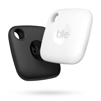 Tile Mate Bluetooth Tracker, Keys Finder and Item Locator, 2-Pack