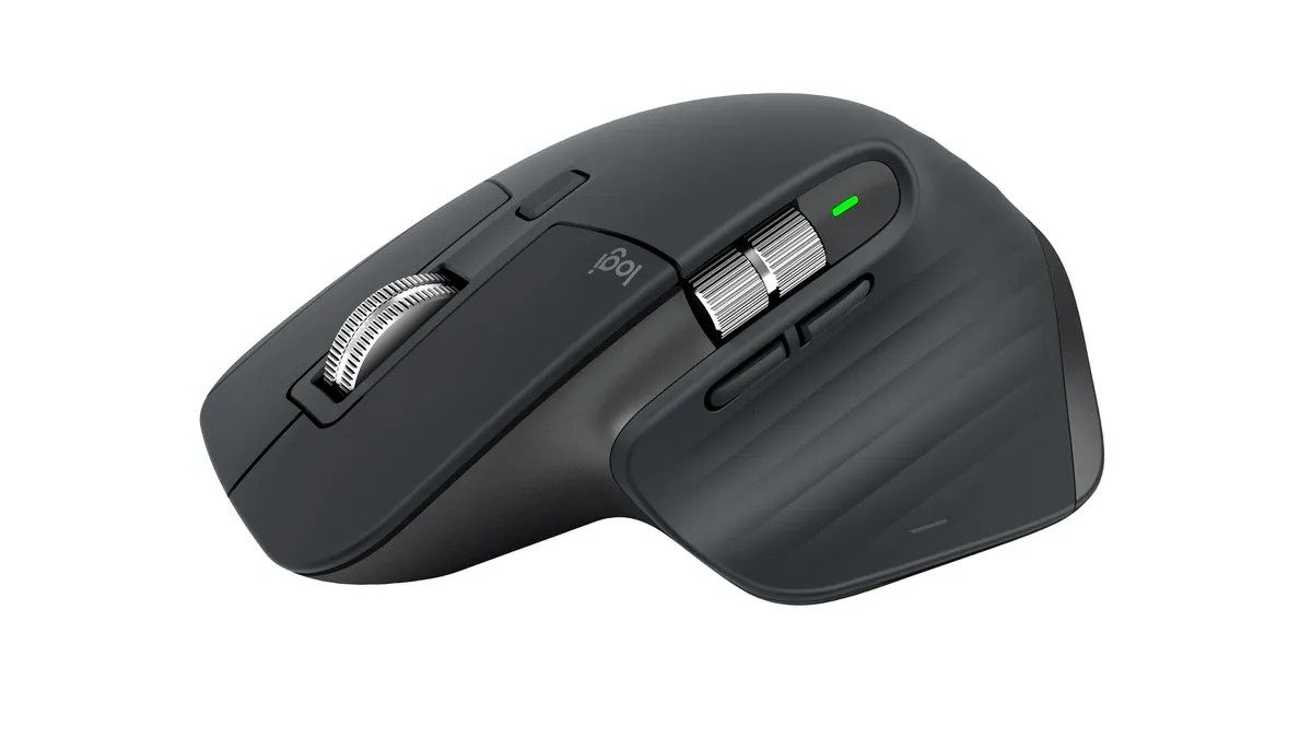 Logitech MX Master 3S Wireless Performance Mouse, Graphite