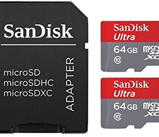 SanDisk Ultra 256GB microSDXC UHS-I Card with Adapter