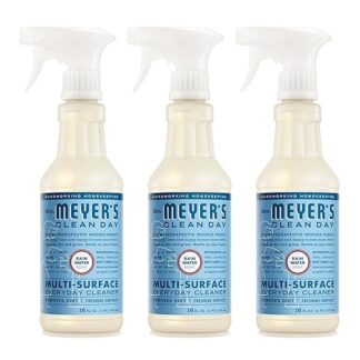 Mrs. Meyer's Clean Day Multi-Surface Everyday Cleaner, Rain Water, 3-Pack