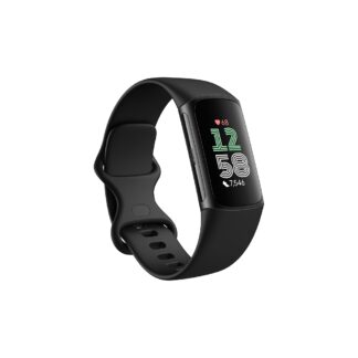 Fitbit Charge 6 Fitness Tracker, Obsidian/Black