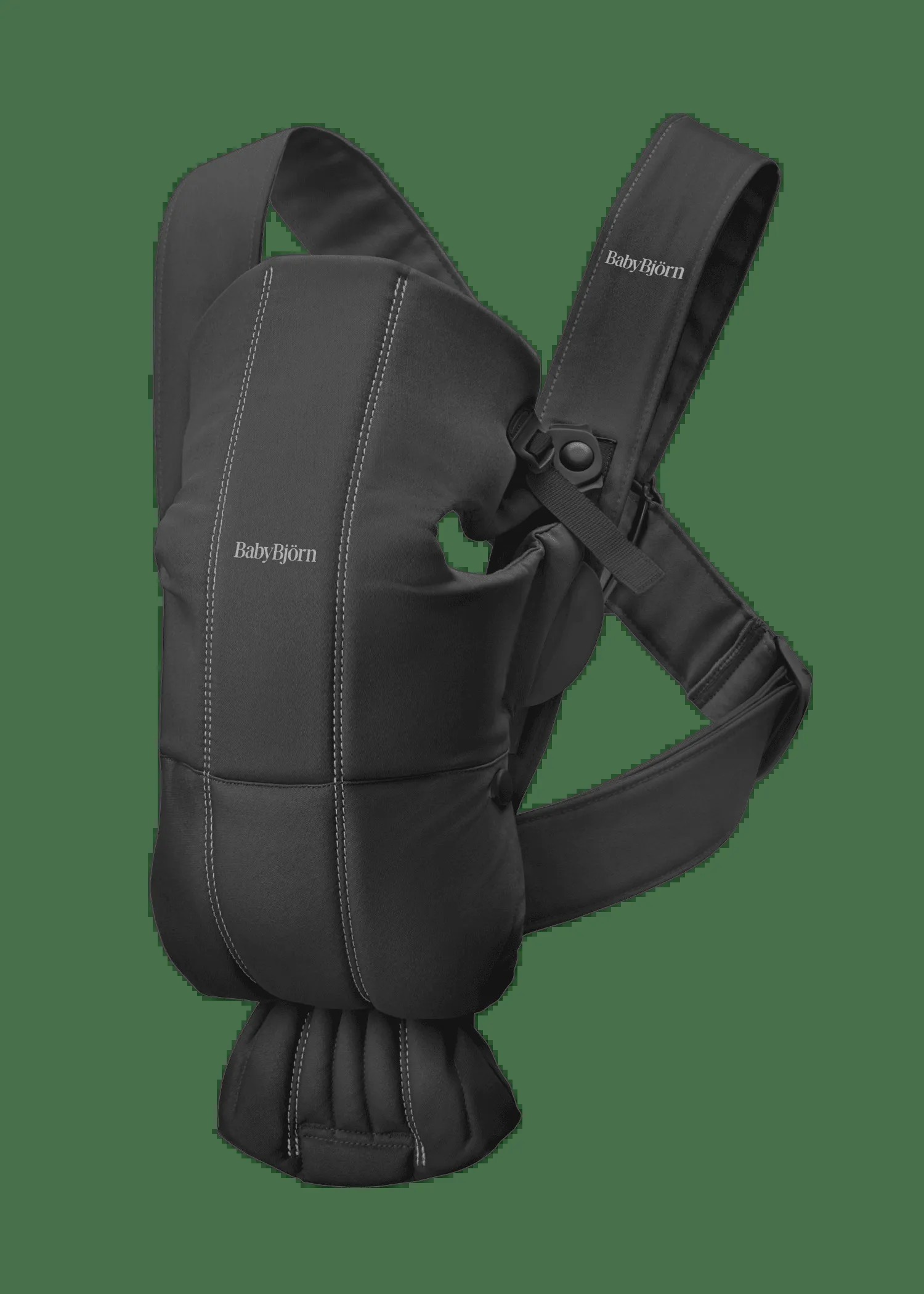 BabyBjorn Baby Carrier Mini, Black, Woven
