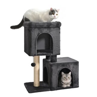 Amazon Basics 30-Inch Cat Tree Tower, Gray