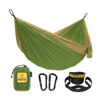 Wise Owl Outfitters Camping Hammock with Tree Straps